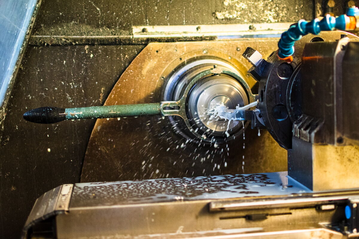CNC-Drehen – Handwerksfotografie
