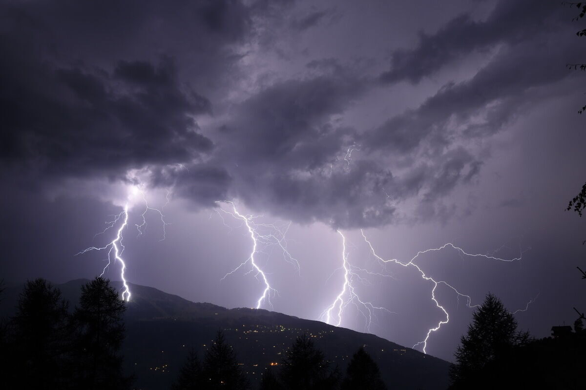 Blitzgewitter – Naturfotografie