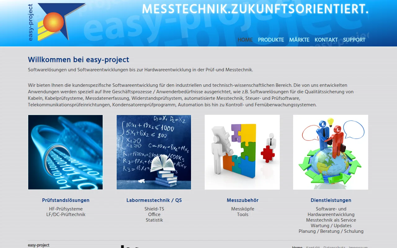 Screenshot easy-project.de