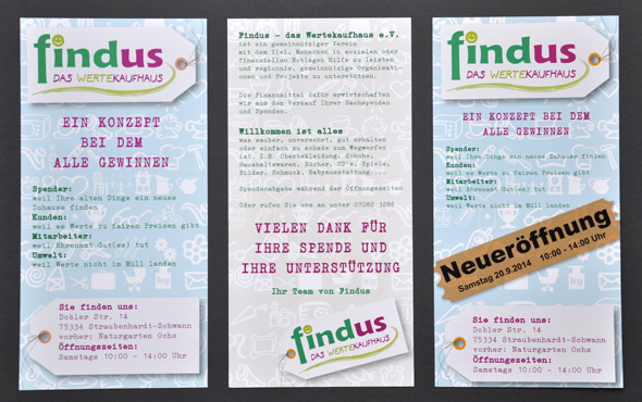 Drucksachen Findus