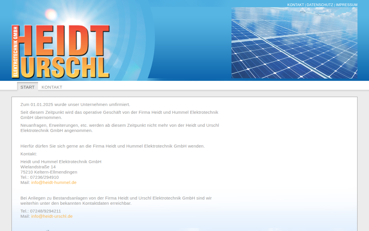 Screenshot heidt-urschl.de