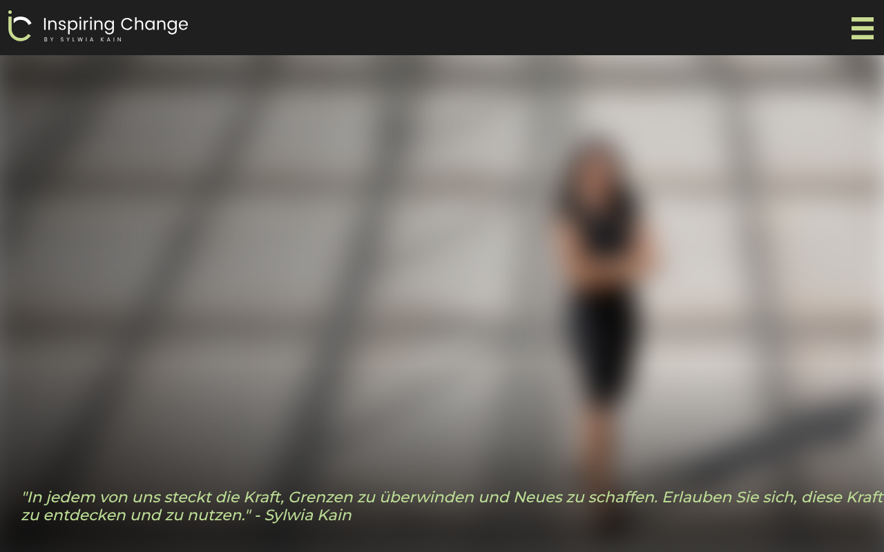 Screenshot inspiring-change.de