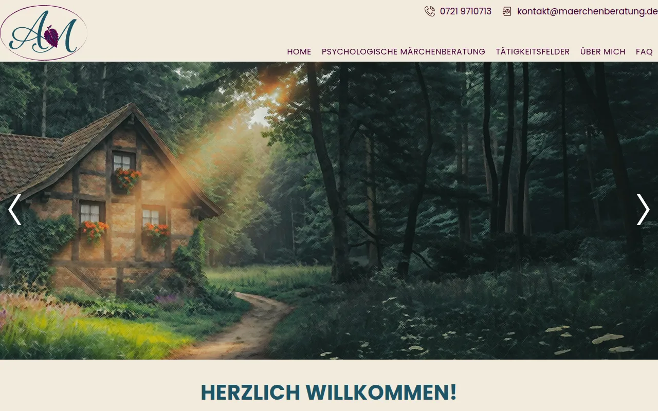 Screenshot maerchenberatung.de