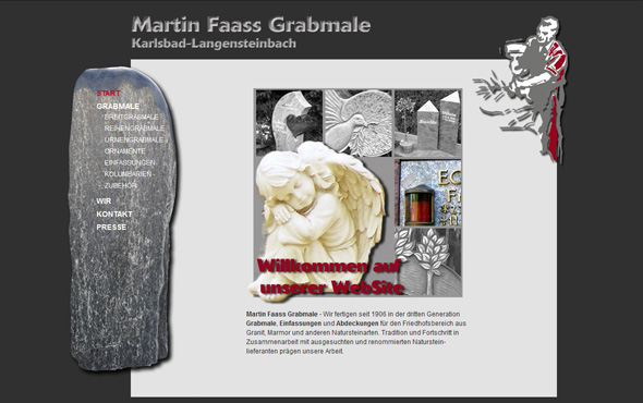 Martin Faass Grabmale - Karlsbad Langensteinbach