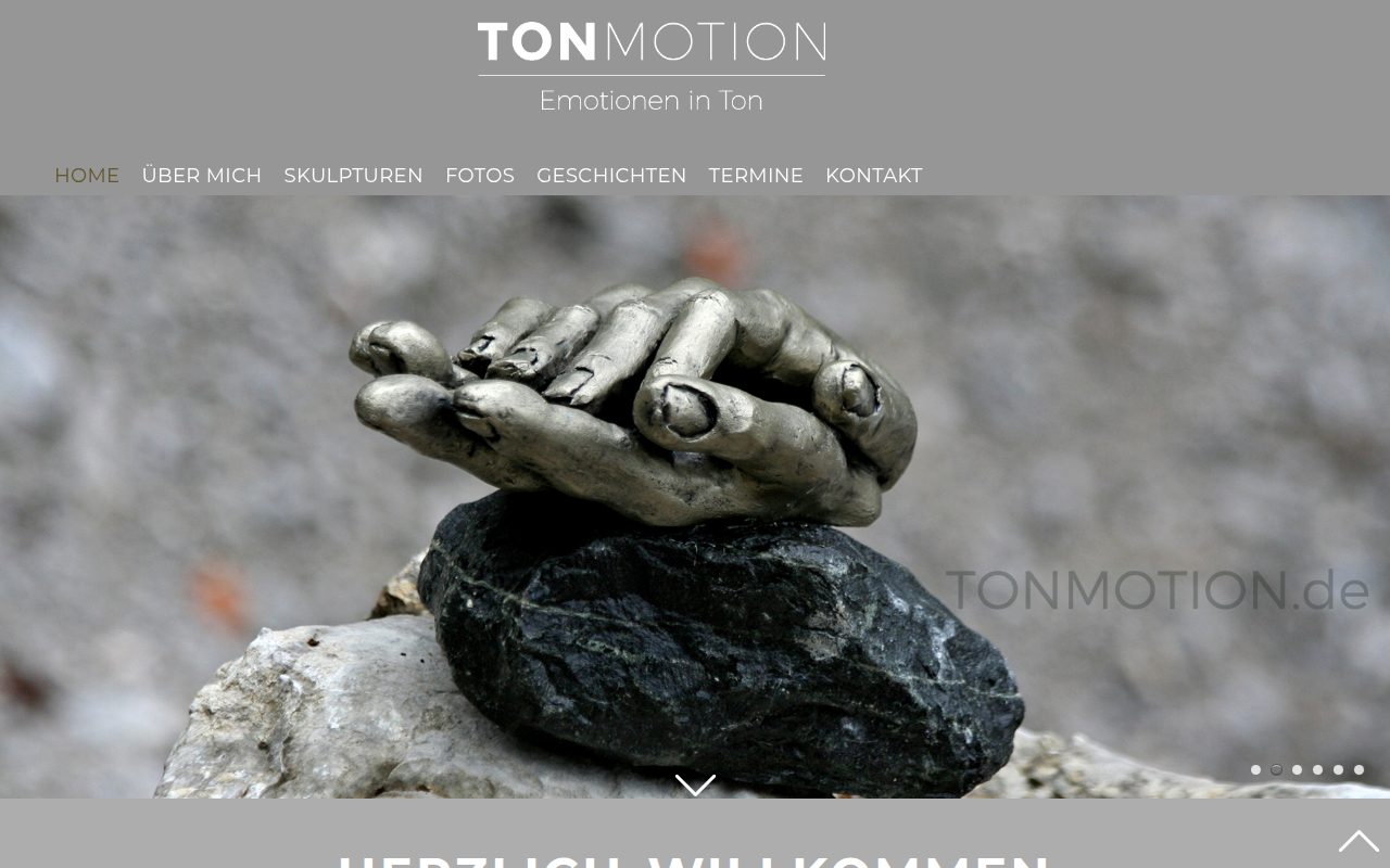 Screenshot ton-motion.de