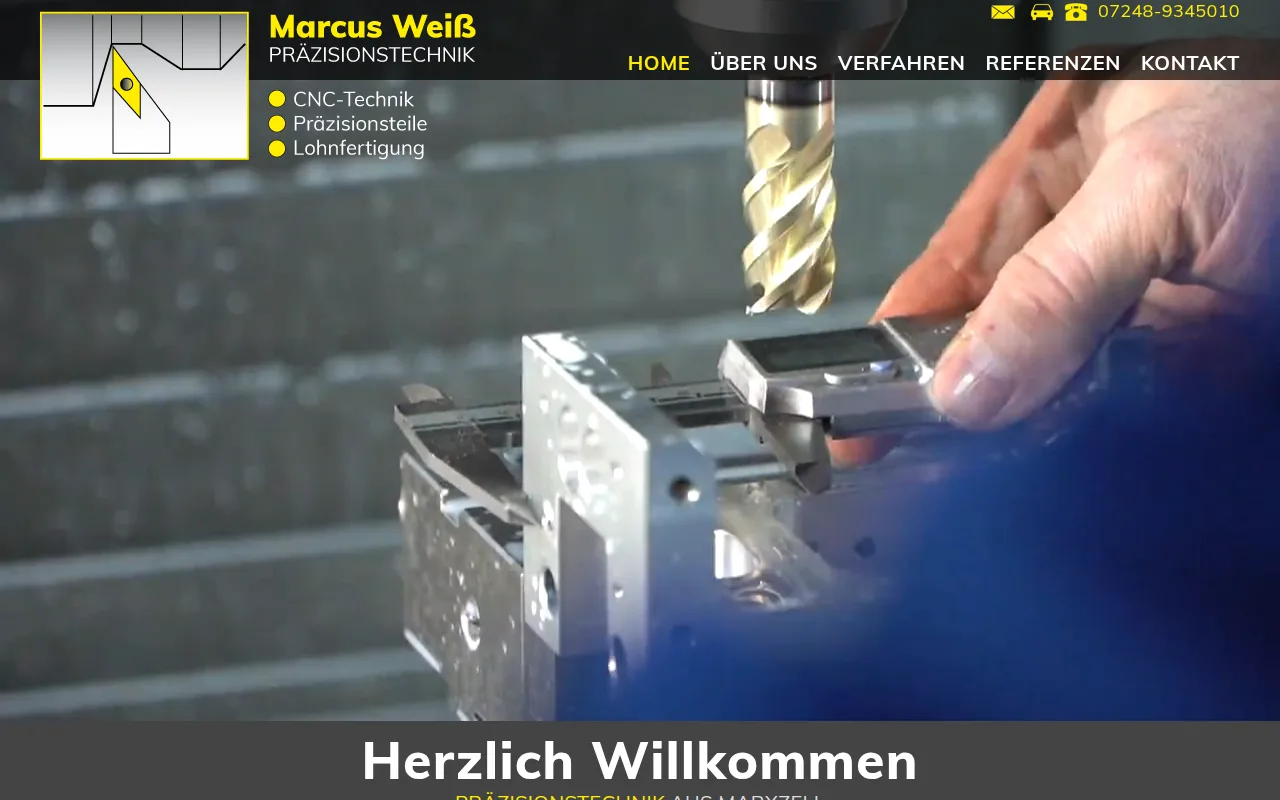 Screenshot weiss-cnc-technik.de