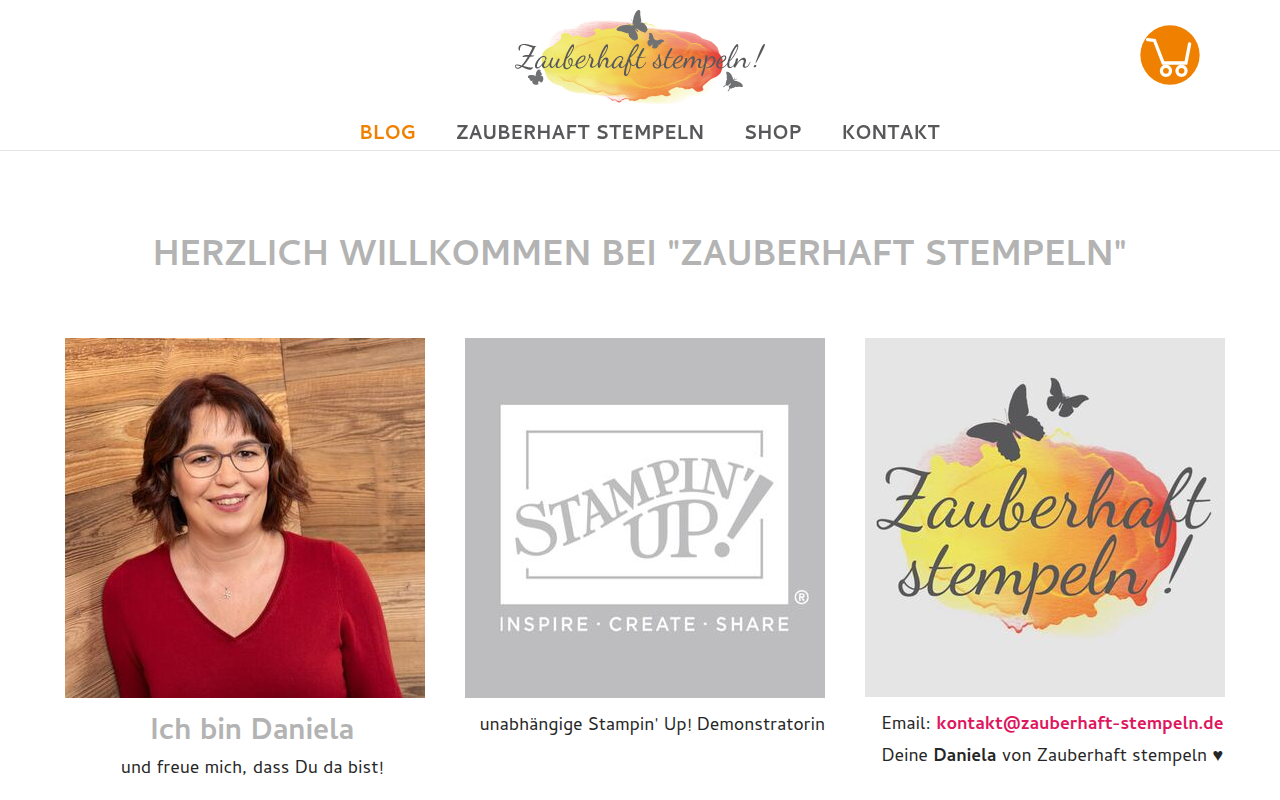 Screenshot zauberhaft-stempeln.de