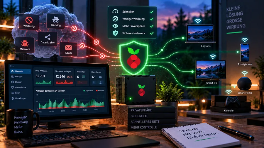 Pi-hole – DNS-Blocker für das gesamte Netzwerk